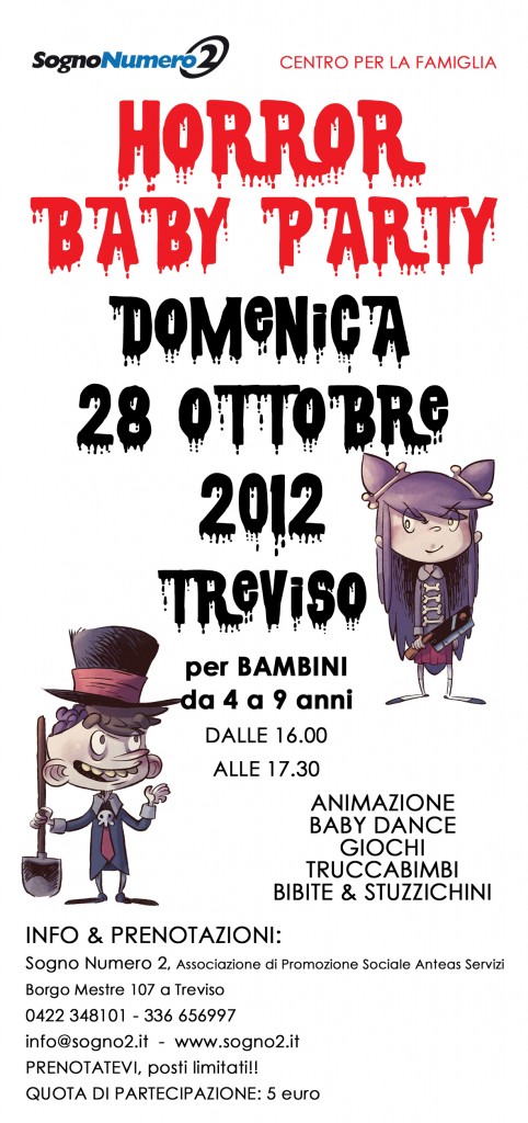 HORROR BABY PARTY – Festa di Halloween per Bambini 2012