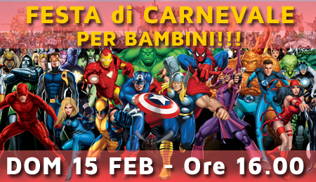 15-02-2015 – DJ per Festa di Carnevale per Bambini – DJ Roberto Sorbara